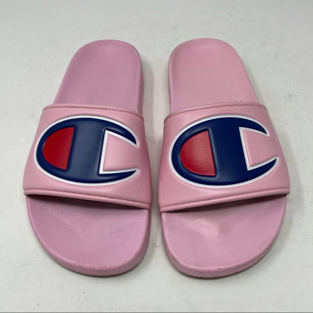 CHAMPION Women's IPO - Paper Orchid Slides Sz. 5 women; 3 youth